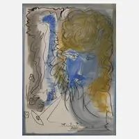 Kurt Römhild, Frauenportrait, 1925, Kreiden