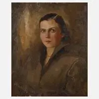 Arthur Wirth, "Toni", Öl auf Leinwand