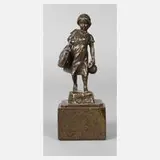 Julius Schmidt-Felling, kleine Helferin, Bronze