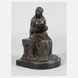 Jean Magrou, Lesende, Bronze
