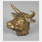Henri Payen, Stierkopf, Bronze