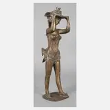 Marlene Neubauer-Woerner, Dame mit Hut, Bronze