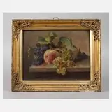 Wilhelm Drinhausen, Früchtestillleben, 1870, Ölmalerei