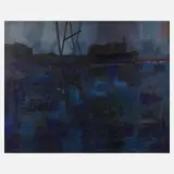 Philippe Lorin, "Hommage a Jacques Brel", Öl auf Leinwand