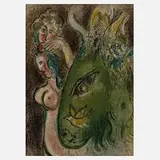 Marc Chagall, "Paradies mit grünem Esel"