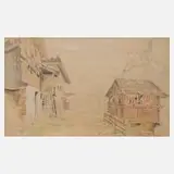 Lorenzo Quaglio the Younger, "Bei Landeck", Mischtechnik