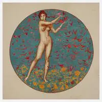 Walther Gasch, "Falterfang", 1919