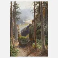 Albert Ernst Mühlig, In der sächsischen Schweiz