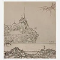 Paar Radierungen by Thomas Ranft, 1945, Radierungen, sold Nov 2020