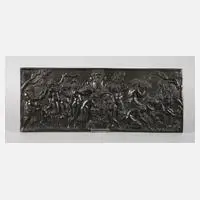 Bronzerelief Bacchanal by Claude Michelle Clodion, 1784, Bronze, sold Nov 2020