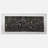 Claude Michelle Clodion, Bronzerelief Bacchanal, 1784, Bronze