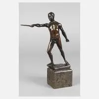 V. Füllborn, Schwertkämpfer, Bronze