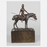 Hans Keck, Amazone zu Pferde, Bronze