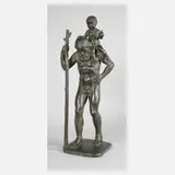 Leonhard Herzog, Heiliger Christophorus, 1925, Bronze