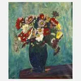 Dora Koch-Stetter, Blumenstillleben, 1930, Öl auf Leinwand