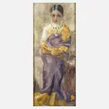 Hugo Vilfred Pedersen, Prinzessin aus Mysore, Öl auf Leinwand