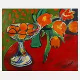 S. Weich, Stillleben, Acryl auf Leinwand