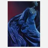 Mariusz Zdybal, "Loie Fuller", Öl auf Leinwand