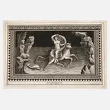 Francesco Cepparuli, Europa auf dem Stier, Kupferstich