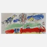 "le fleuve vert" by Marc Chagall, Farblithographie, sold Jun 2020