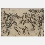 Prof. Lovis Corinth, Kutschenpferde