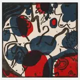 Wassily Kandinsky, "Drei Reiter in Rot, Blau ..."