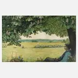 Felix Krause, "Der Wanderer", Ölgemälde