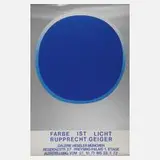 Prof. Rupprecht Geiger, Originalgraphisches Plakat