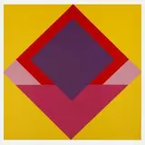 Prof. Helmut Sundhaußen, Geometrische Komposition, Farbsiebdruck