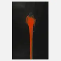 Prof. Otto Piene, "Neue Blume", 1928, Farbsiebdruck auf leichtem Karton