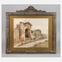 Karl Kaufmann, "Pompey", 1893, Aquarell