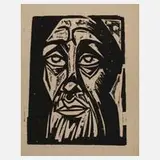 Max Pechstein, Männerkopf