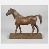 Christopher Fratin, stehender Hengst, Bronze