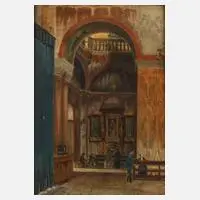 Diamante, Kircheninneres, 1879, Öl auf Leinwand