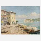 Rudolf Andree, "Isola Pescatori", Öl auf Leinwand