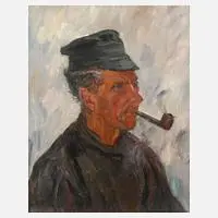 Hans Northmann, "Alter Holländer", Öl auf Leinwand