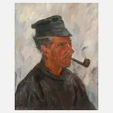Hans Northmann, "Alter Holländer", Öl auf Leinwand