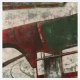Paul Unger, Stadtlandschaft, Öl auf Leinwand