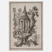 Jean-Jacques Avril, Chinoiserie, 1774, Kupferstich