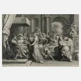 Schelte Adamsz. Bolswert, Salome vor Herodes, Kupferstich