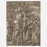 Blatt aus der kleinen Passion by Albrecht Durer, Holzschnitt, sold Jun 2020