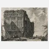 "Tempio antico …" by Giovanni Battista Piranesi, Radierung, sold Jun 2020