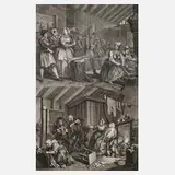 William Hogarth, Paar Radierungen, Radierungen