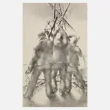 Georg Brendler, Bauarbeiter, 1943, Lithographie