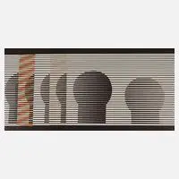 Egon Eppich, Variationsfolge, 1927, Farbserigraphie auf leichtem Karton