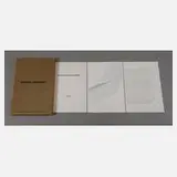Prof. Erwin Heerich, Architekturausschnitte, Offsetlithographien auf leichtem Karton und einem Titelblatt