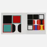 Heinz Kreutz, Zwei Kompositionen, Farbserigraphien