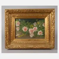 Alphonse Asslbergs, Blumenstück, Pastell