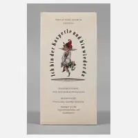 Prof. Karl-Georg Hirsch, Kleine Graphikmappe, Holzstiche