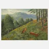 Friedrich Reimann, Flüchtende Rehe